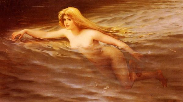 Nymph by Luis Ricardo Falero