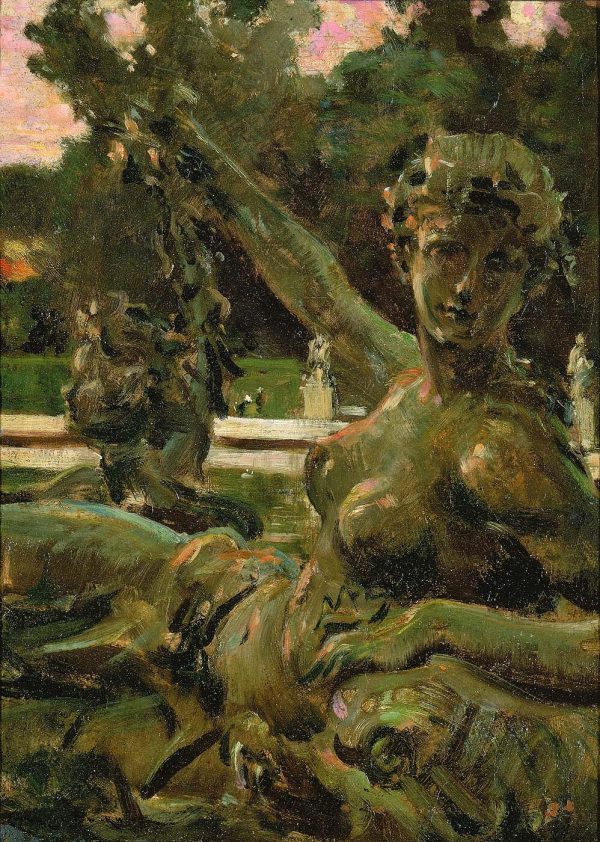 Nymph and Cupid by Carroll Beckwith
