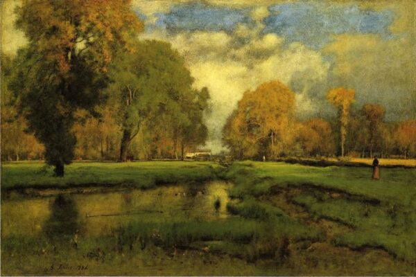 October by George Inness