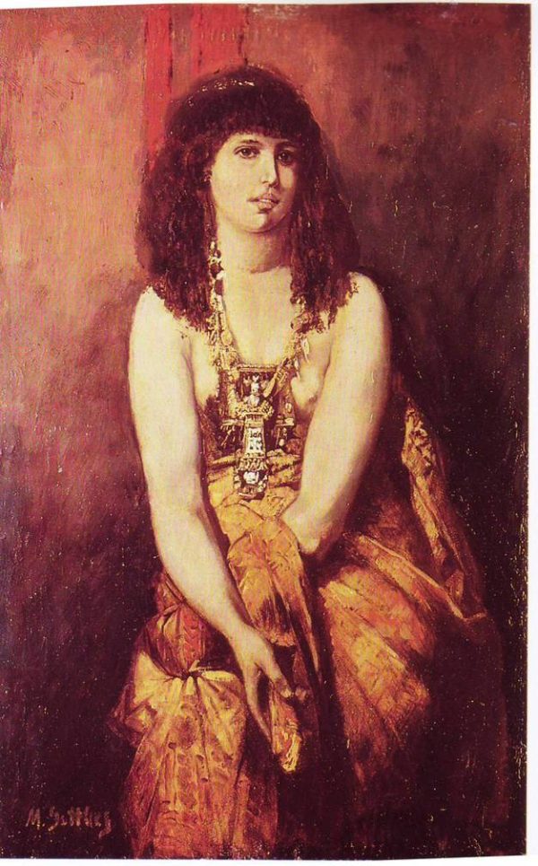 Odalisque by Maurycy Gottlieb
