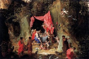 Odysseus as a Guest of the Nymph Calypso by Hendrick Van Balen - hand-painted oil reproduction