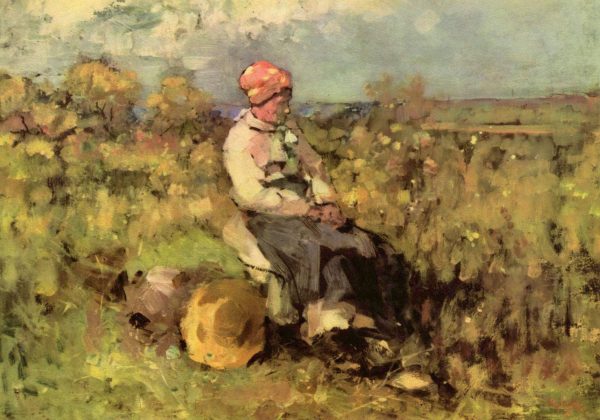 Old Woman by Nicolae Grigorescu