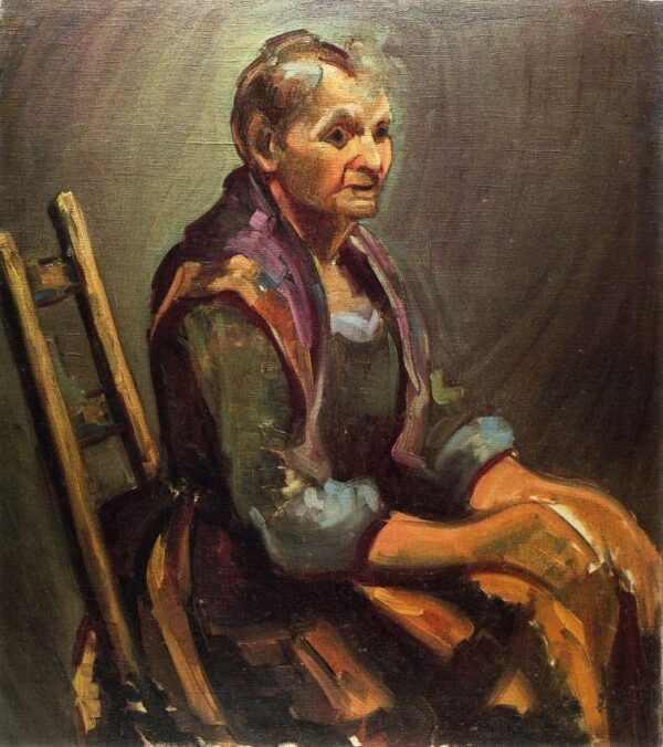 Old Woman by George Luks