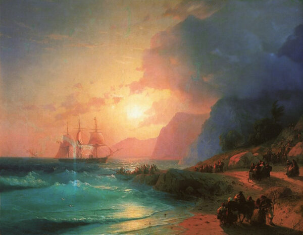 On The Island Of Crete by Ivan Aivazovsky
