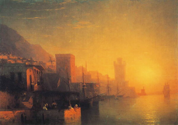 On The Island Of Rhodes by Ivan Aivazovsky