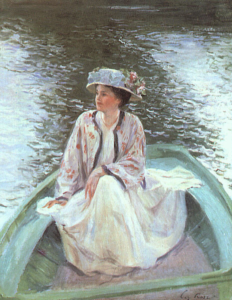 On The River by Guy Rose
