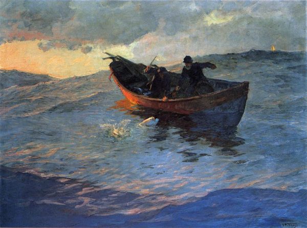 On the Suffolk Coast by Willard Metcalf