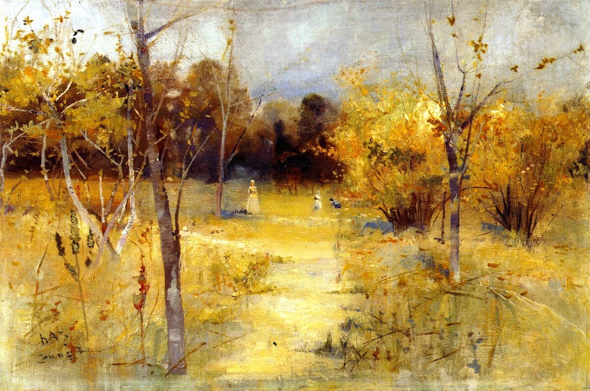 Orchard at Box Hill by Charles Conder
