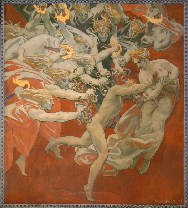 Orestes Pursued by John Singer Sargent