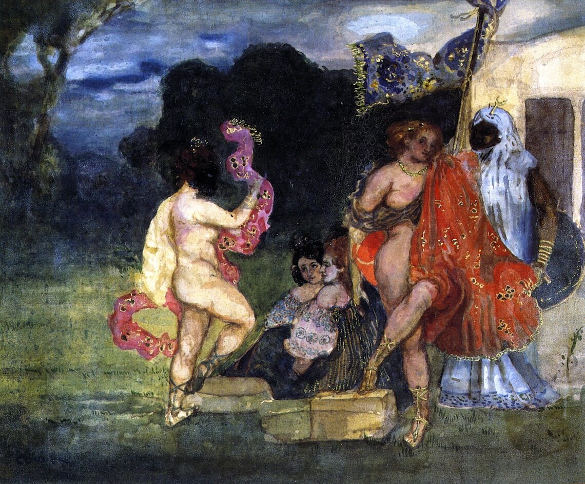 Oriental Dance A Fancy Composition by Charles Conder
