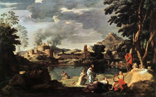 Orpheus and Eurydice by Nicolas Poussin