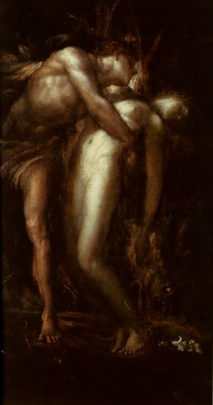Orpheus and Eurydice by George Frederic Watts
