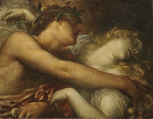 Orpheus and Eurydice II by George Frederic Watts
