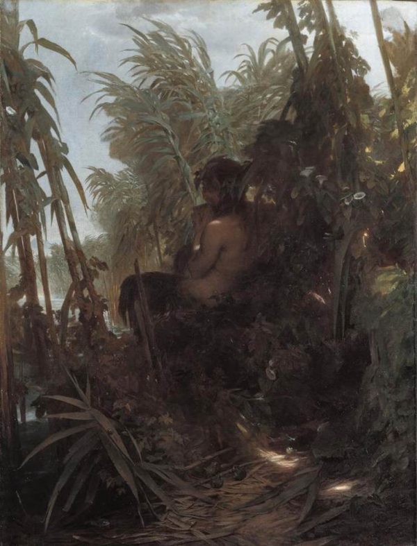 Pan in the Reeds by Arnold Bocklin