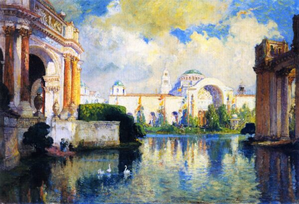 Panama Pacific Exposition Building by Colin Campbell Cooper