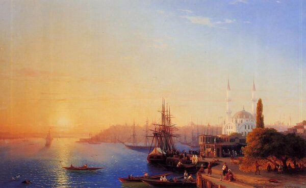 Panorama of Constantinopole by Ivan Aivazovsky