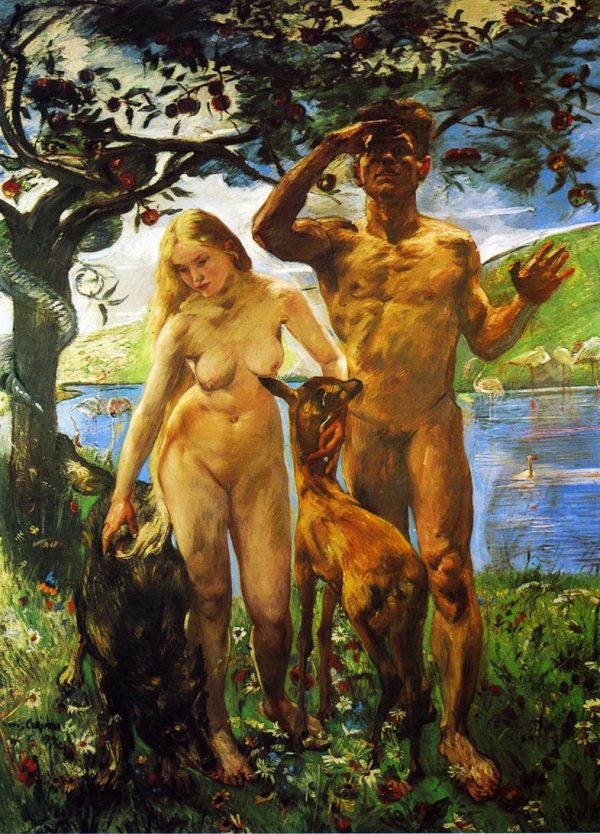 Paradise by Lovis Corinth
