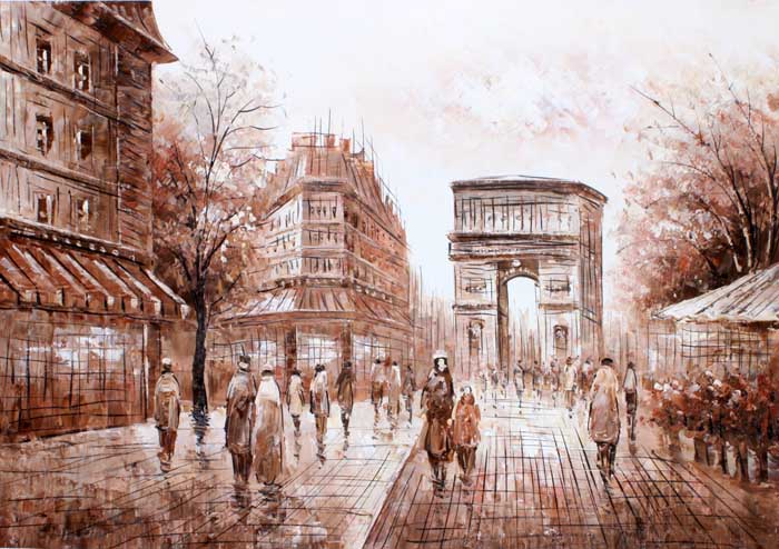 Paris Street Paintings N42