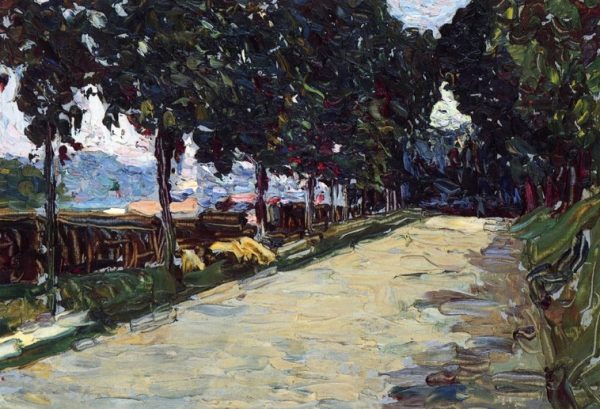 Park of St. Cloud by Wassily Kandinsky