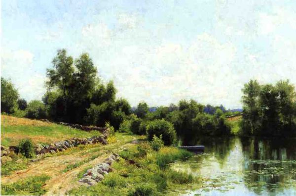 Path Along the River by Hugh Bolton Jones