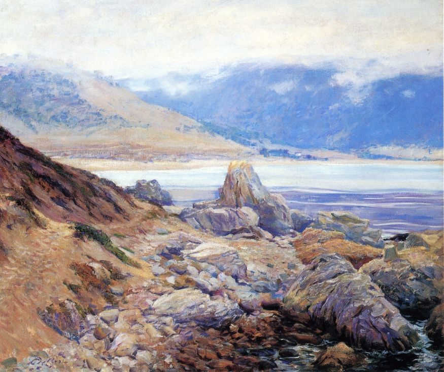 Path Along the Shore by Guy Rose