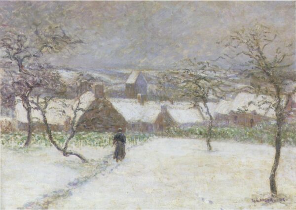 Path in the Snow by Gustave Loiseau