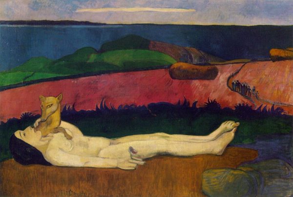 The Loss Of  Virginity by Paul Gauguin