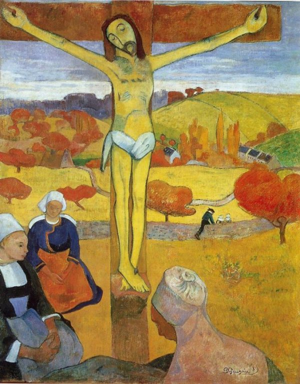 The Yellow Christ by Paul Gauguin