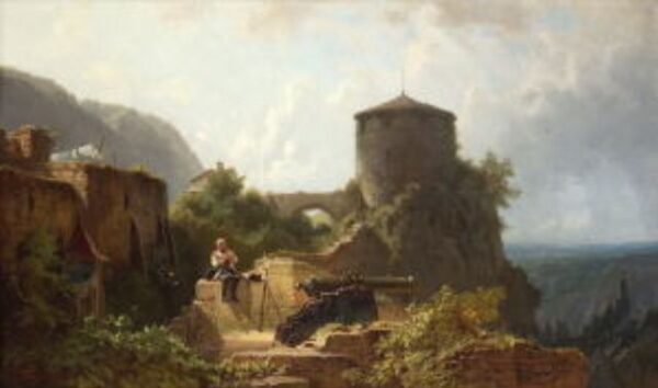 Peace In The Country by Carl Spitzweg