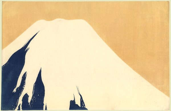 Peak of Mt. Fuji by Kamisaka Sekka