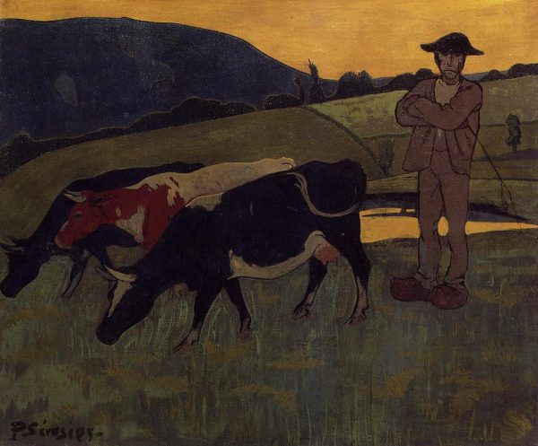 Peasant with Three Crows by Paul Serusier