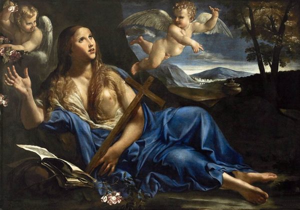 Penitent Magdalen by Angelo Caroselli