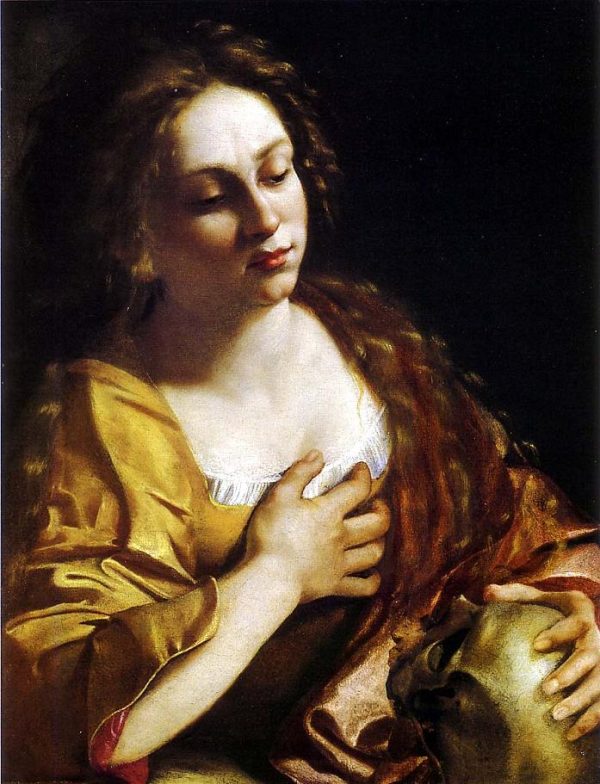 Penitent Magdalene by Artemisia Gentilesch