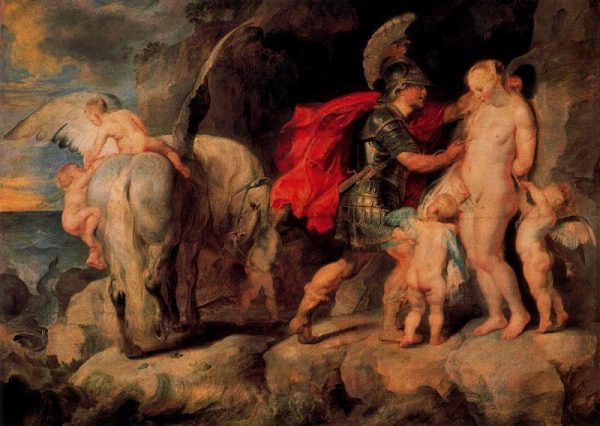 Perseo releasing to Andromeda by Peter Paul Rubens