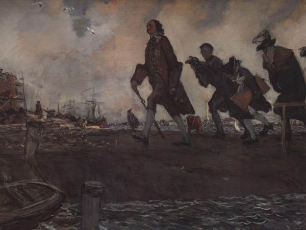 Peter I by Valentin Alexandrovich Serov
