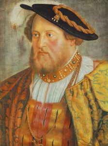 Portrait of Ottheinrich, Prince of Pfalz by Barthel Beham - hand-painted oil reproduction