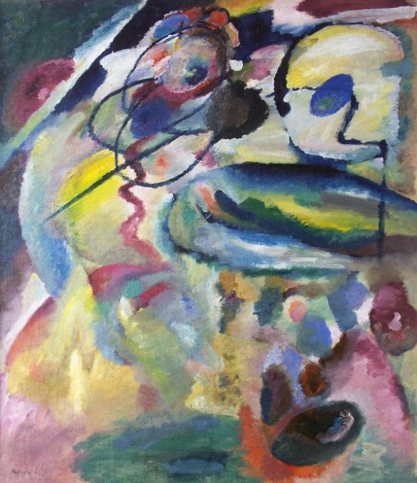 Picture with a Circle by Wassily Kandinsky