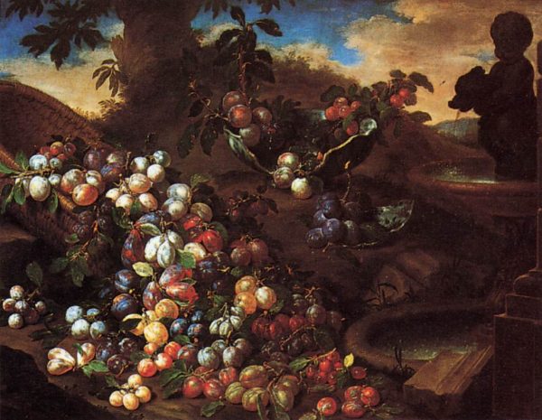 Plums by Bartilomo Bimbi