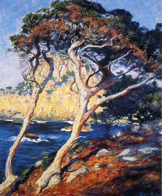Point Lobos Trees by Guy Rose