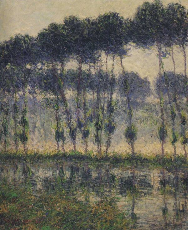 Poplars by Gustave Loiseau