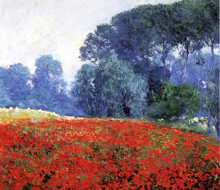 Poppy Field by Guy Rose