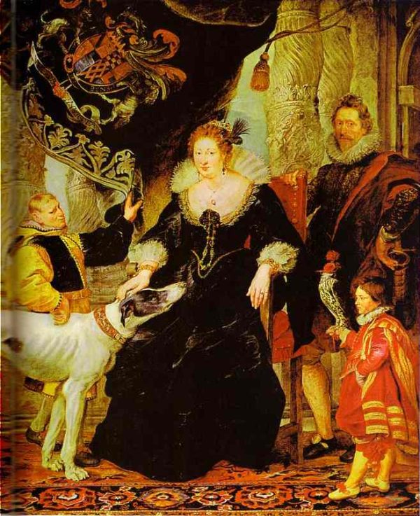 Portrait of Lady Arundel with her Train by Peter Paul Rubens