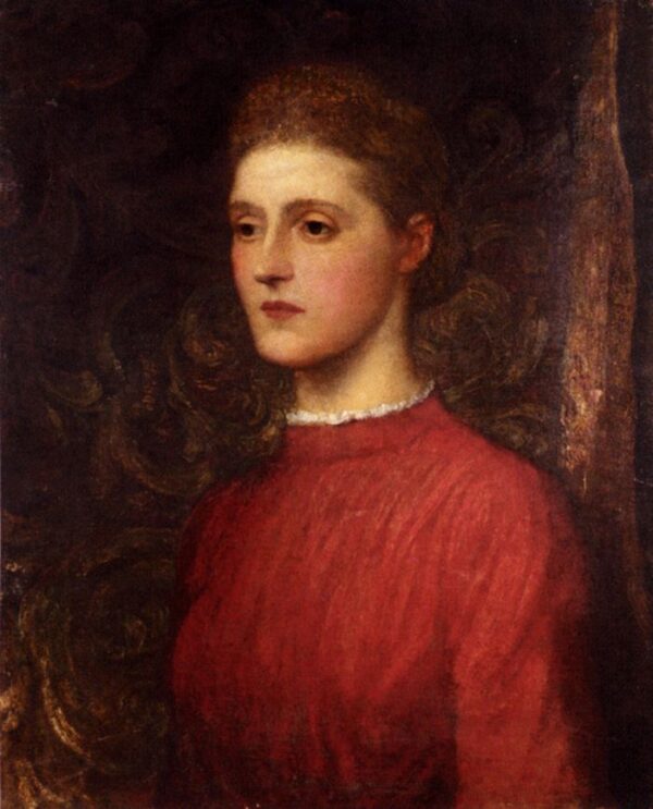 Portrait Of A Lady by George Frederic Watts