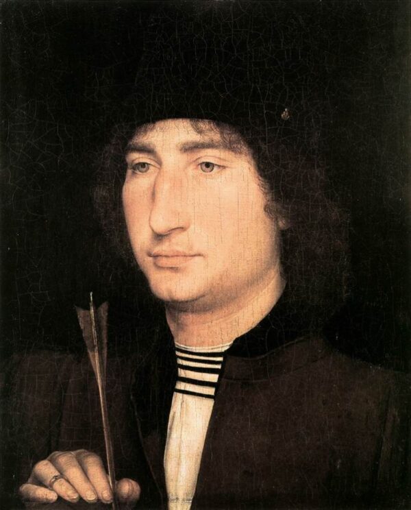Portrait Of A Man With An Arrow