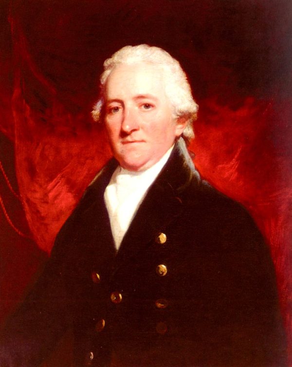Portrait Of Samuel Brandram by John Hoppner