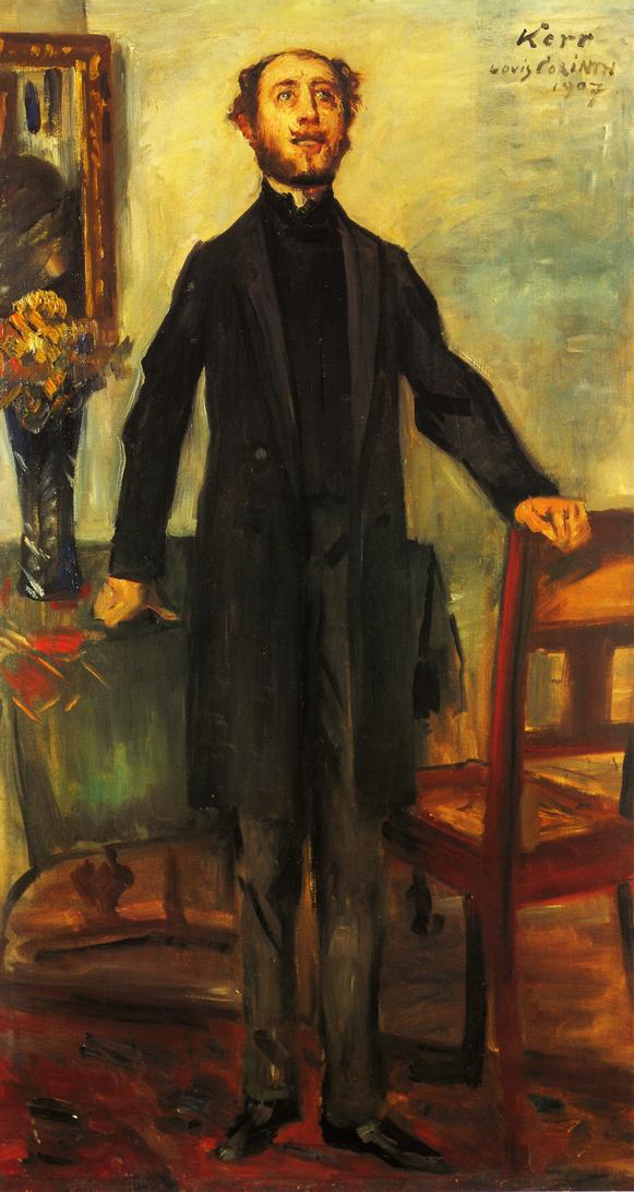 Portrait of Alfred Kerr by Lovis Corinth