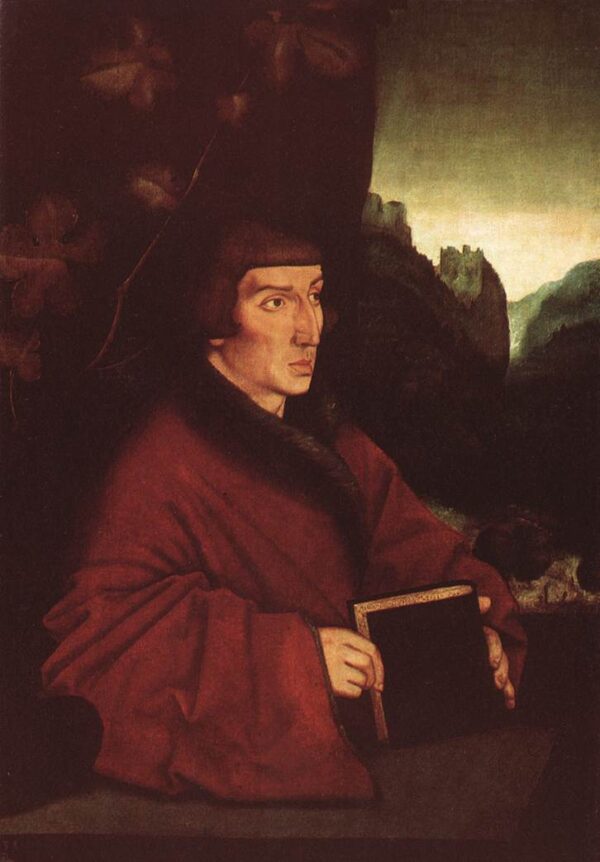 Portrait of Ambroise Volmar Keller by Grien Hans Baldung