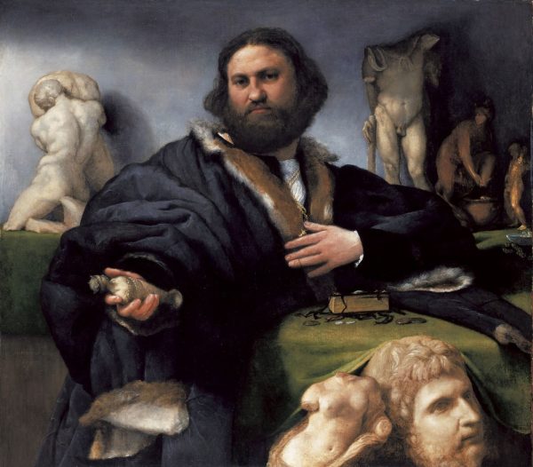 Portrait of Andrea Odoni by Lorenzo Lotto