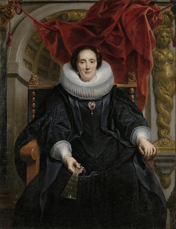 Portrait of Catharina Behagel by Jacob Jordaens