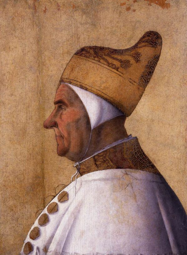 Portrait of Doge Giovanni Mocenigo by Gentile Bellini